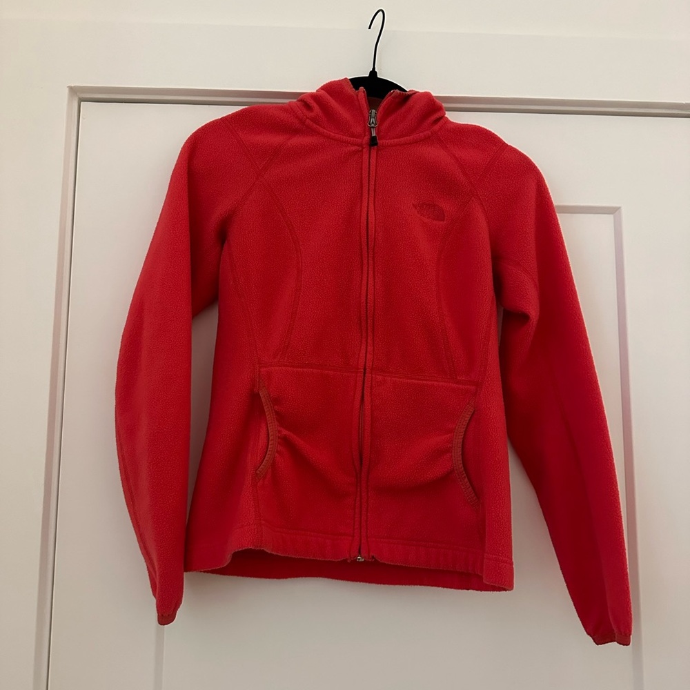 North face fleece zip up